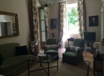 Living Room Villa Laglio For Rent