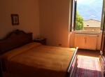 bedroom with mountain viewi in moltrasio lake como