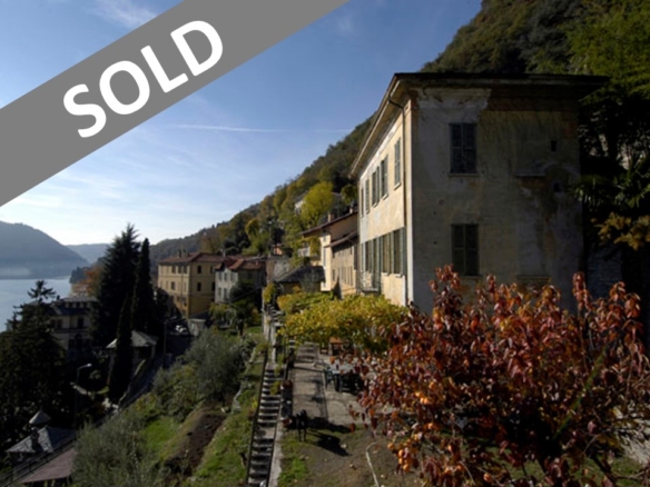 Antica Dimora a Moltrasio con giardino e vista Lago di Como