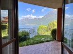 porches with lovely lake view in argegno
