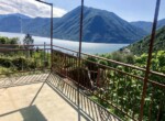05 property to renovated with wide terrace with lake como view