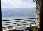 11 lake como view from the balcony of the house for sale