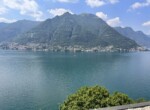 apartment with wide lake como view