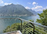 breathtaking view from the apartment in lake como