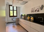 apartment to sell with modern kitchen in faggeto lario