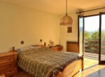 09 double bedroom with exit onto terrace in casasco d'intelvi