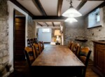 39 dining room on the basement in villa for sale in argegno