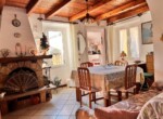 carate urio village house for sale with fireplace