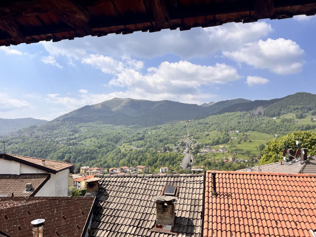 14. View from the attic San Fedele Intelvi house for sale