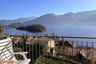 Lakeside Retreat on Lake Como with view of Isola Comacina