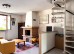 11. Bright living room in apt for sale Valle Intelvi